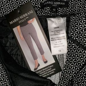 Made in Italy Women's Capri Dress Pant